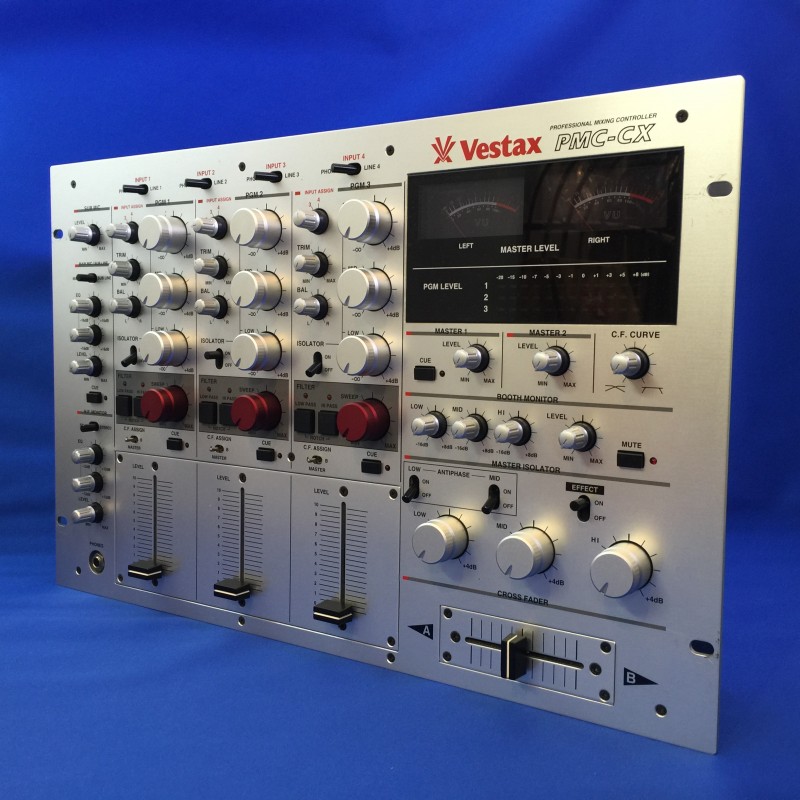 Vestax史上の名機、PMC-CX、これほどとは。高音質、操作性、もう 